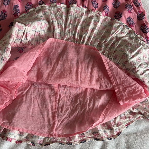 Old Navy ASO I Woke Up A Vampire Dress Sz M Floral Boho Cottagecore Peasant Airy - Picture 6 of 16